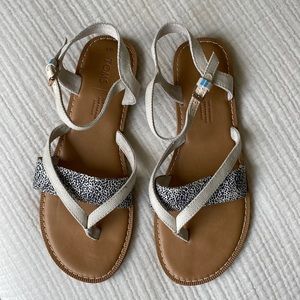 TOMS flat strap sandals